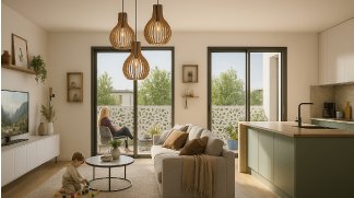 Programme neuf Patio Village - Tva 5, 5% &agrave; Vaulx-en-Velin