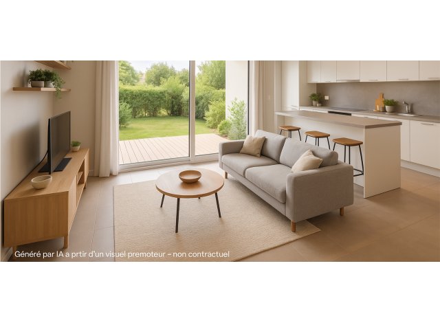 Appartement neuf Les Basses Noës à Saint-Erblon