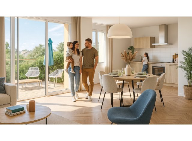 Programme immobilier neuf Communay - Ecrin Vert - Bat c � Communay