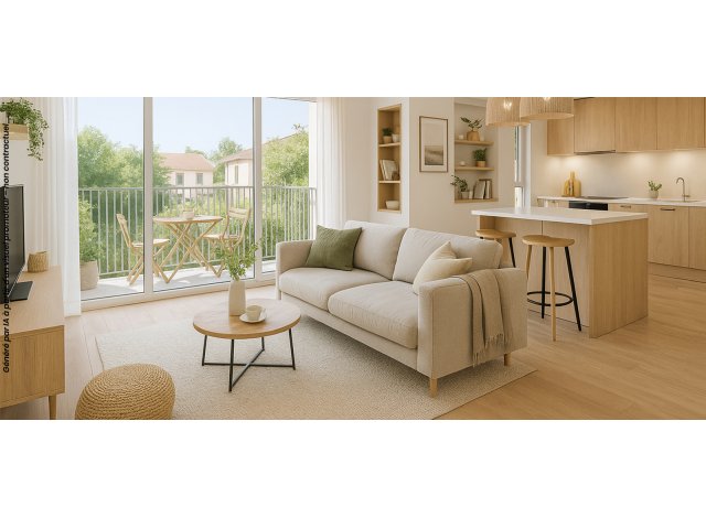 Programme immobilier neuf Les Terrasses des 3 Parcs � Coublevie