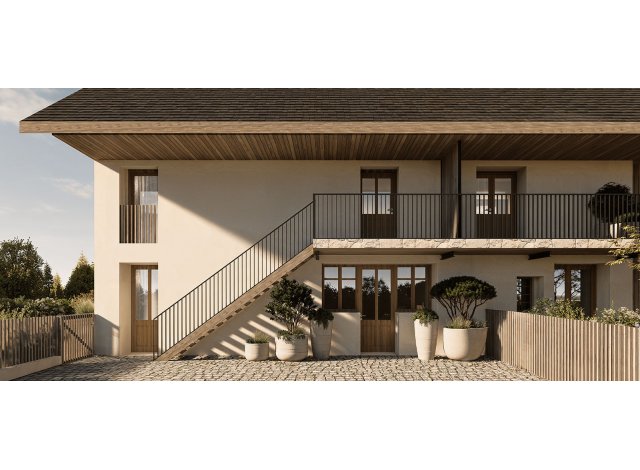 Programme immobilier avec maison ou villa neuve Près des Cimes à Annecy