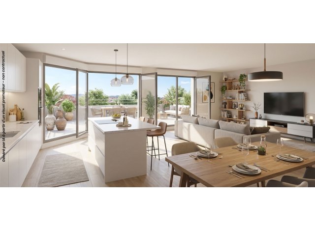 Programme neuf Les Balcons de Jade &agrave; Le Cheylas