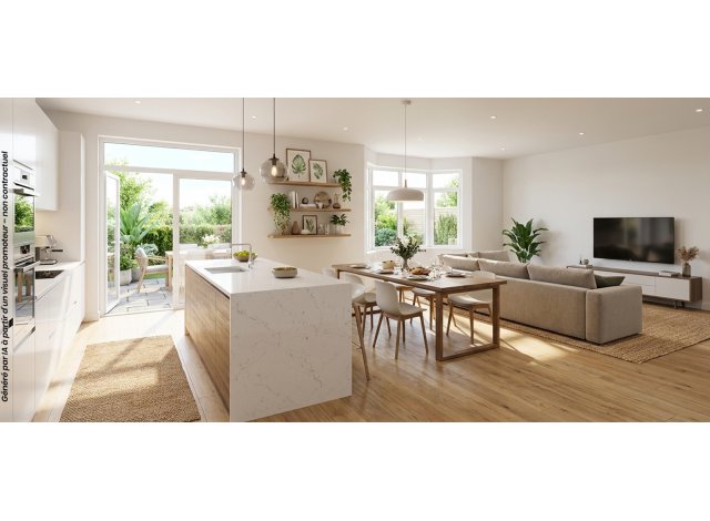 Programme immobilier avec maison ou villa neuve Le Domaine des Villas � Feillens