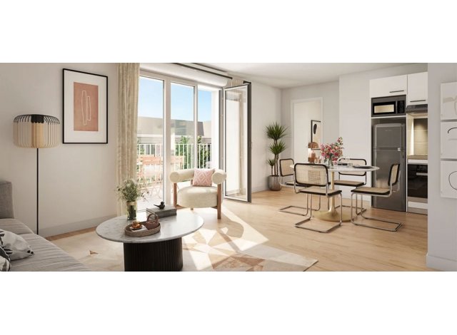 Programme immobilier neuf Square Monet � Bonni&egrave;res-sur-Seine