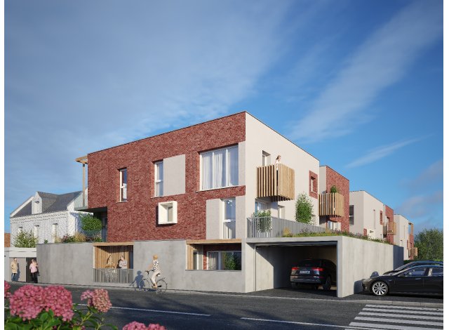 Investissement locatif  Honfleur : programme immobilier neuf pour investir Résidence Carmin  Le Havre