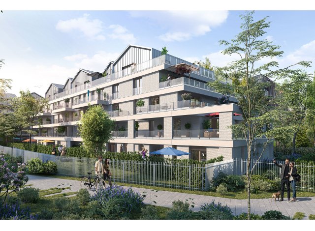 Investissement locatif  Roubaix : programme immobilier neuf pour investir Attraction  Marcq-en-Baroeul