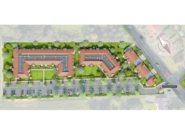 Programme neuf Jardin des Samares  Seclin