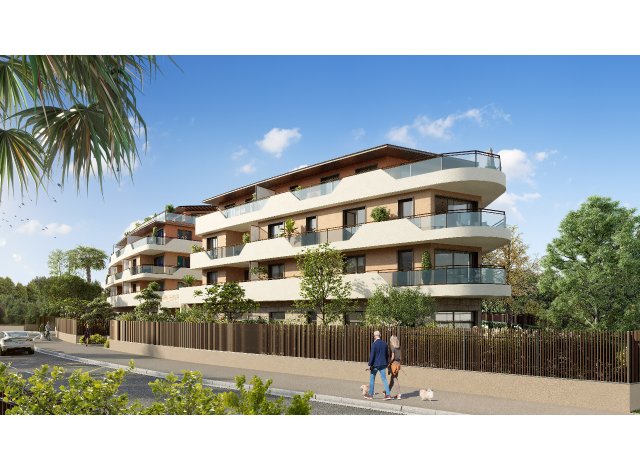 Investissement locatif en Paca : programme immobilier neuf pour investir Dora Mare  Antibes