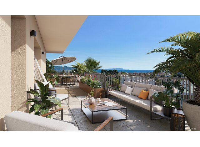 Investissement locatif  Marseille 9me : programme immobilier neuf pour investir La Carmele  La Ciotat