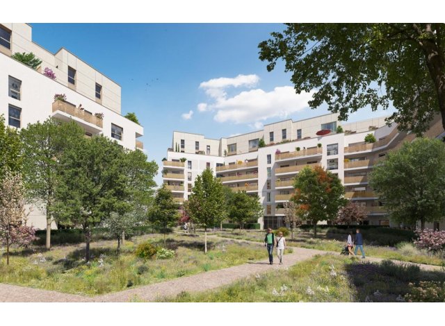 Investissement locatif  Coupvray : programme immobilier neuf pour investir Résidence Green Life 3  Bussy-Saint-Georges