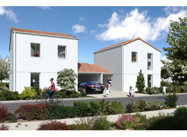 Programme neuf Le Bois Valentin - Tranche 2  Saint-Jean-de-Monts