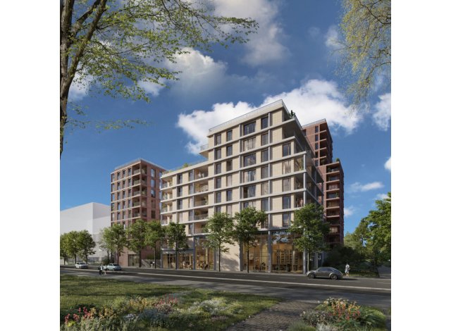 Investissement locatif  Paris : programme immobilier neuf pour investir Ivry Confluences  Ivry-sur-Seine