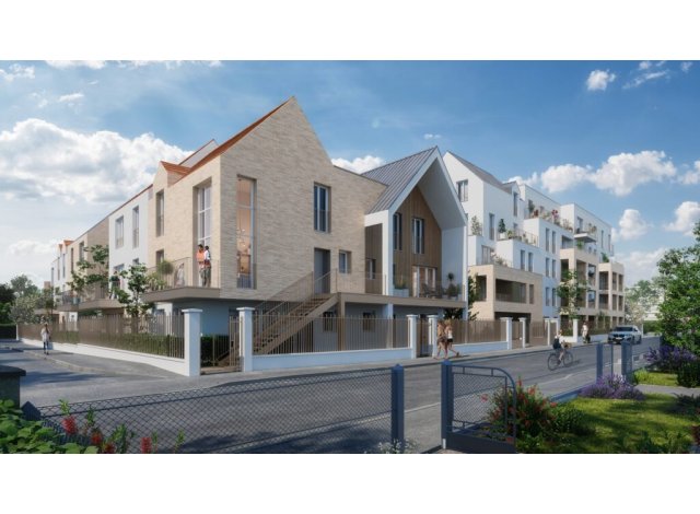 Investissement locatif en Ile-de-France : programme immobilier neuf pour investir Les Jardins des Vergers  Poissy