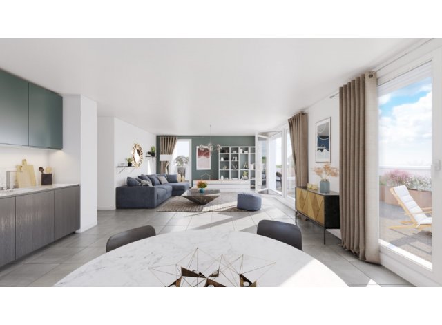 Investissement immobilier neuf Villeurbanne