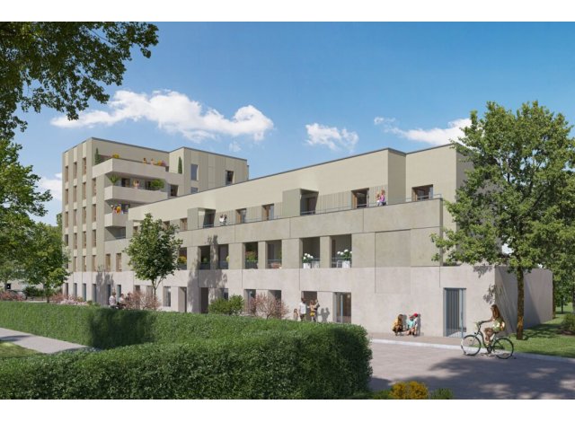 Investissement locatif  Rez : programme immobilier neuf pour investir Le Clos des Landes  Nantes