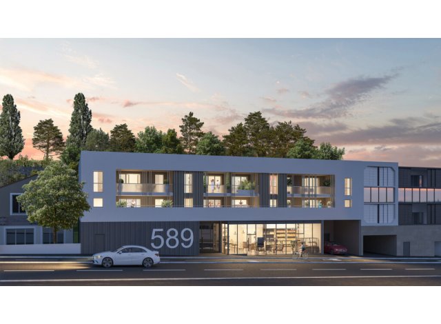 Investissement locatif  Clapiers : programme immobilier neuf pour investir 589 Pompignane  Castelnau-le-Lez