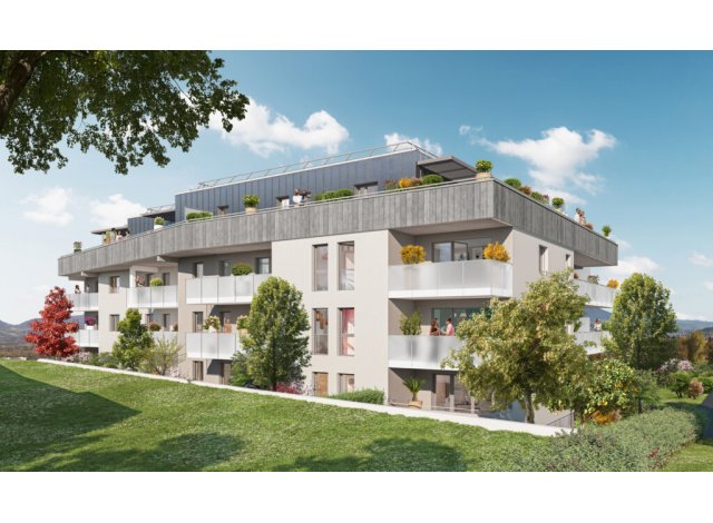 Investissement locatif  Sciez : programme immobilier neuf pour investir Horizon  Thonon-les-Bains