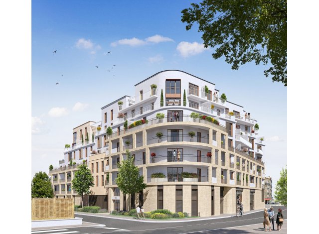 Investissement locatif en Ile-de-France : programme immobilier neuf pour investir Les Terrasses du Saule Blanc  Juvisy-sur-Orge