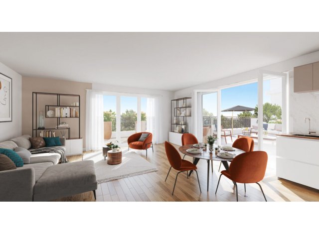Programme immobilier neuf L'Angle des Arts à Bezons