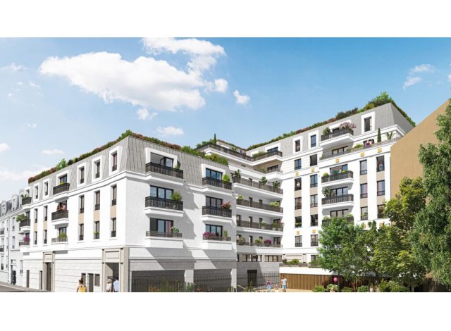 Investissement locatif  Nanterre : programme immobilier neuf pour investir Les Balcons de Zola  Bezons