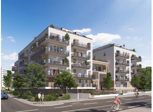 Investissement locatif  Nantes : programme immobilier neuf pour investir Les Terrasses des Floralies  Saint-Herblain