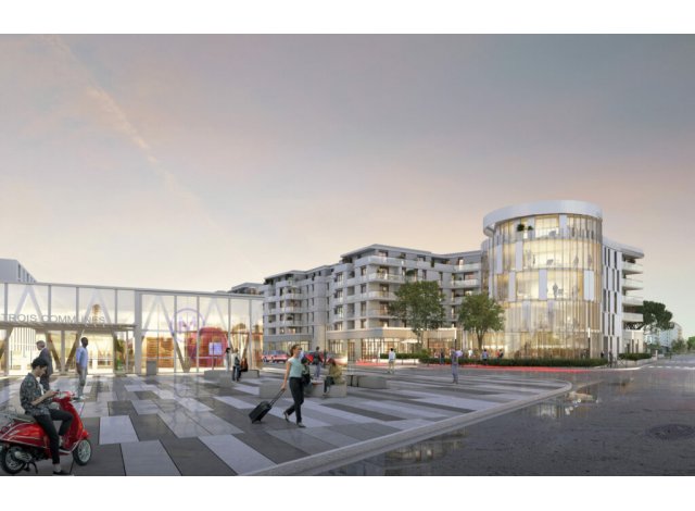 Investissement locatif  Vitry-sur-Seine : programme immobilier neuf pour investir Place et Lumières  L'Hay-les-Roses