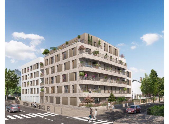 Investissement locatif  Saint-Denis : programme immobilier neuf pour investir Les Jardins du Parc  Stains