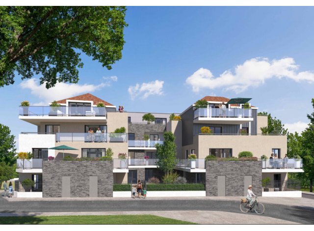 Investissement locatif  Coupvray : programme immobilier neuf pour investir Villas Flora  Saint-Thibault-des-Vignes