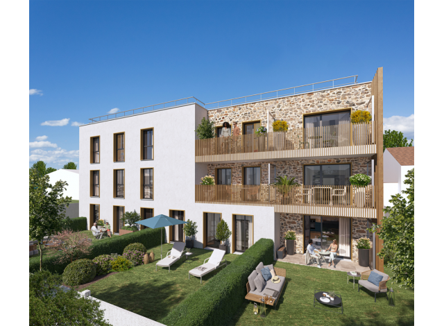 Investissement locatif  Saint-Maur-des-Fosss : programme immobilier neuf pour investir L'Opaline  Chennevières-sur-Marne