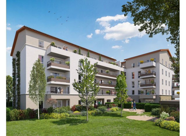 Investissement locatif  Dijon : programme immobilier neuf pour investir Coeur Citadelle  Bourg-en-Bresse