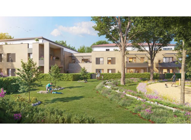 Investissement locatif  Tassin-la-Demi-Lune : programme immobilier neuf pour investir Hameau Bellevue  Brindas