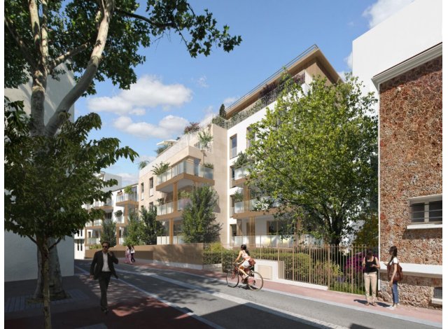 Investissement locatif  Vanves : programme immobilier neuf pour investir Les Allées Hoche  Issy-les-Moulineaux