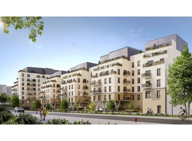 Investissement locatif  Saint-Denis : programme immobilier neuf pour investir Les Terrasses du Canal  Aubervilliers