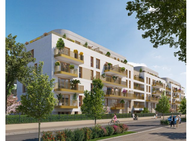 Investissement locatif en Ile-de-France : programme immobilier neuf pour investir L'Atelier  Stains