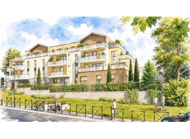 Programme immobilier neuf L'&Eacute;crin de Longjumeau � Longjumeau
