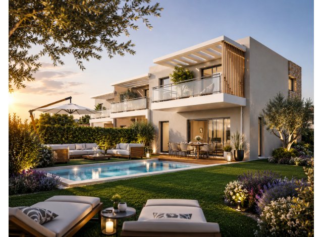 Programme immobilier neuf Villas Saona à Cagnes-sur-Mer