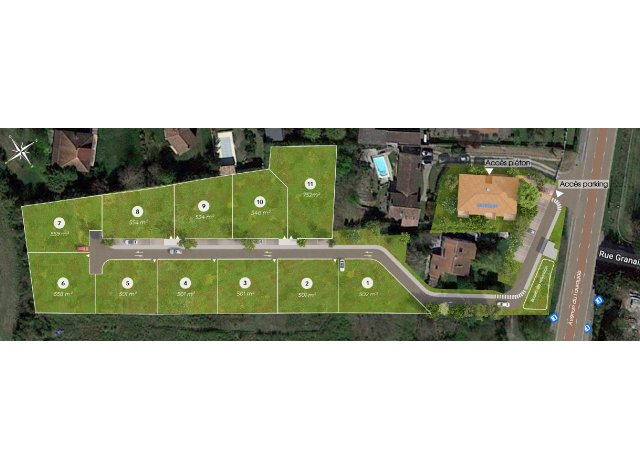 Logement neuf Pompertuzat