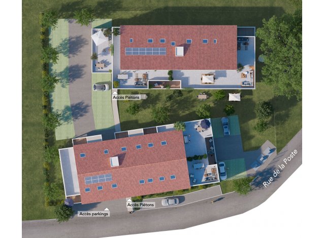 Logement neuf Pins-Justaret