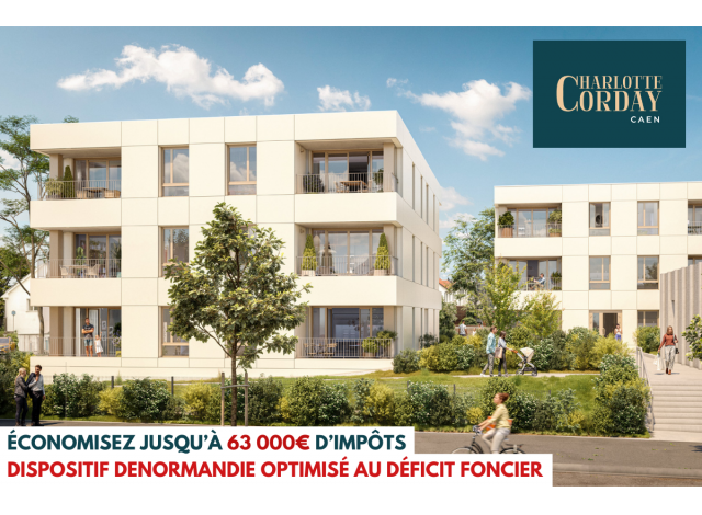 Programme immobilier neuf Charlotte Corday à Caen
