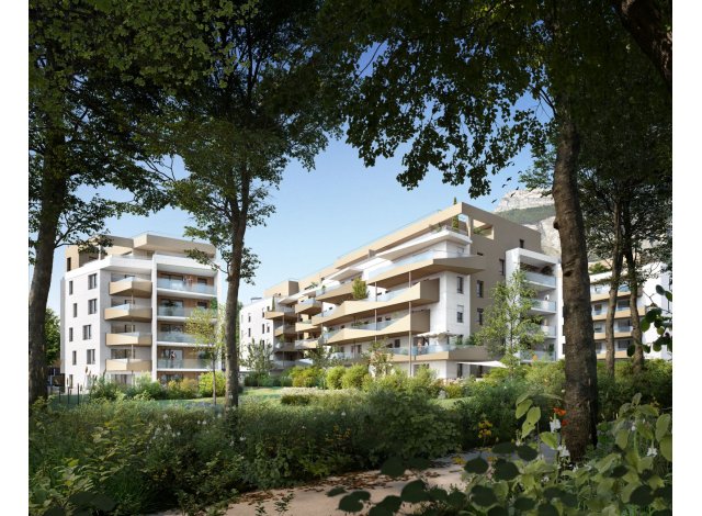 Investissement locatif  Grenoble : programme immobilier neuf pour investir Le Secret des Clos  Meylan