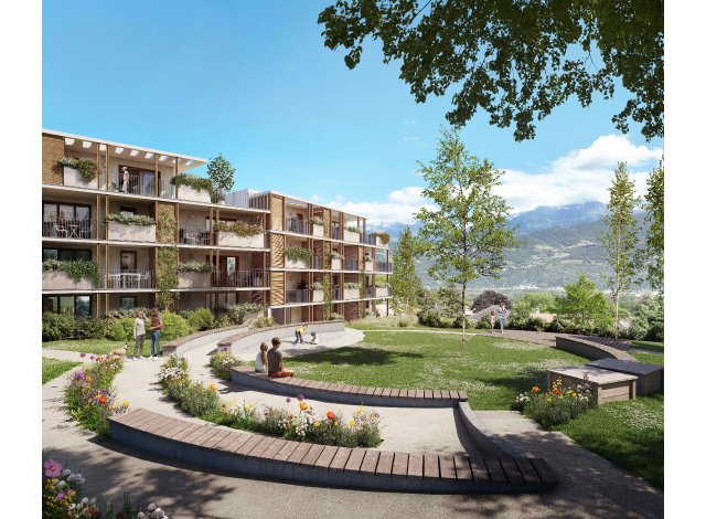 Investissement locatif en Rhne-Alpes : programme immobilier neuf pour investir Fleur de Vigne  Saint-Ismier