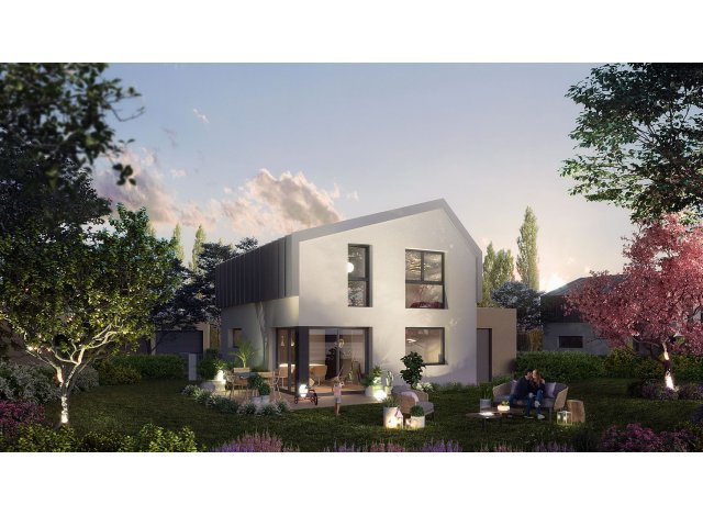 Investissement locatif  Valdahon : programme immobilier neuf pour investir Les Cottages de Tully  Thonon-les-Bains