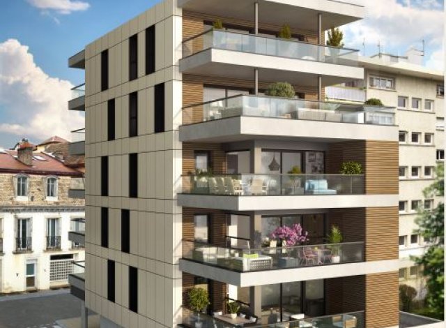 Investissement locatif  Sciez : programme immobilier neuf pour investir Square 28  Thonon-les-Bains