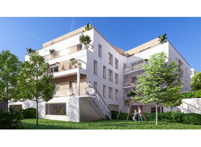 Investissement locatif  Bois-Guillaume : programme immobilier neuf pour investir Parc Mustel  Rouen