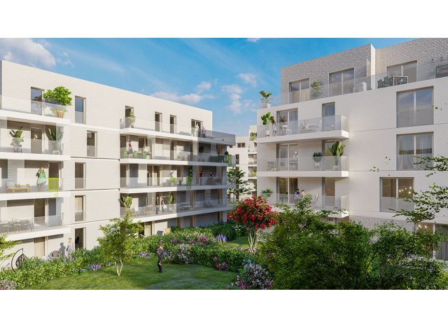 Investissement locatif  Gouvieux : programme immobilier neuf pour investir Le Square des Arts  Clermont