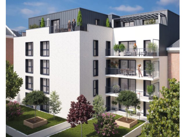 Investissement locatif  Bois-Guillaume : programme immobilier neuf pour investir Rouen Cathédrale  Rouen