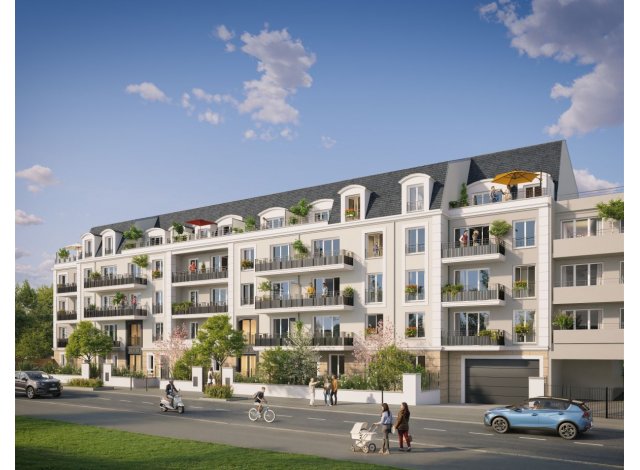 Investissement locatif en France : programme immobilier neuf pour investir COTE PARC � Villepinte