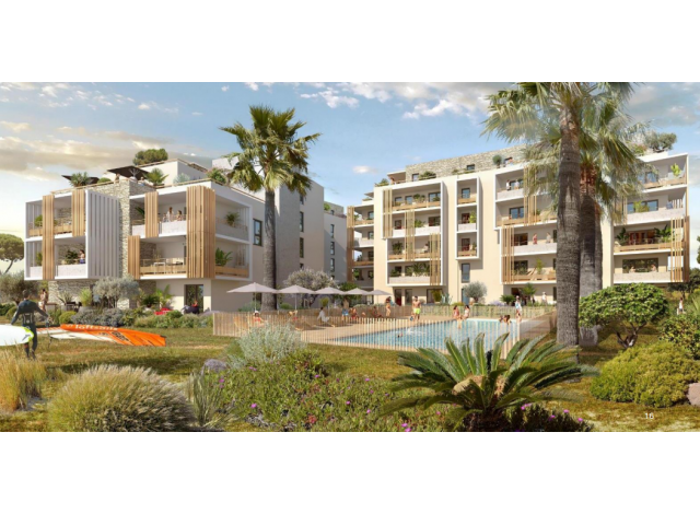 Programme immobilier neuf Face à la Mer, à Barcarès à Le Barcares