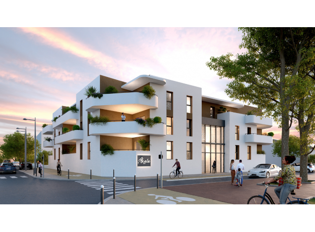 Investissement locatif  Montpellier : programme immobilier neuf pour investir Scala  Mauguio