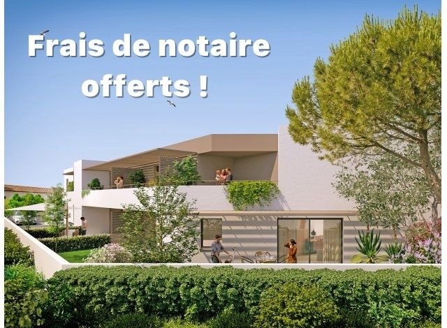 Investissement locatif dans l'Hrault 34 : programme immobilier neuf pour investir Villa Vinea  Castelnau-le-Lez